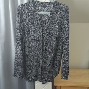 Simply Emma Monochrome Geometric Top